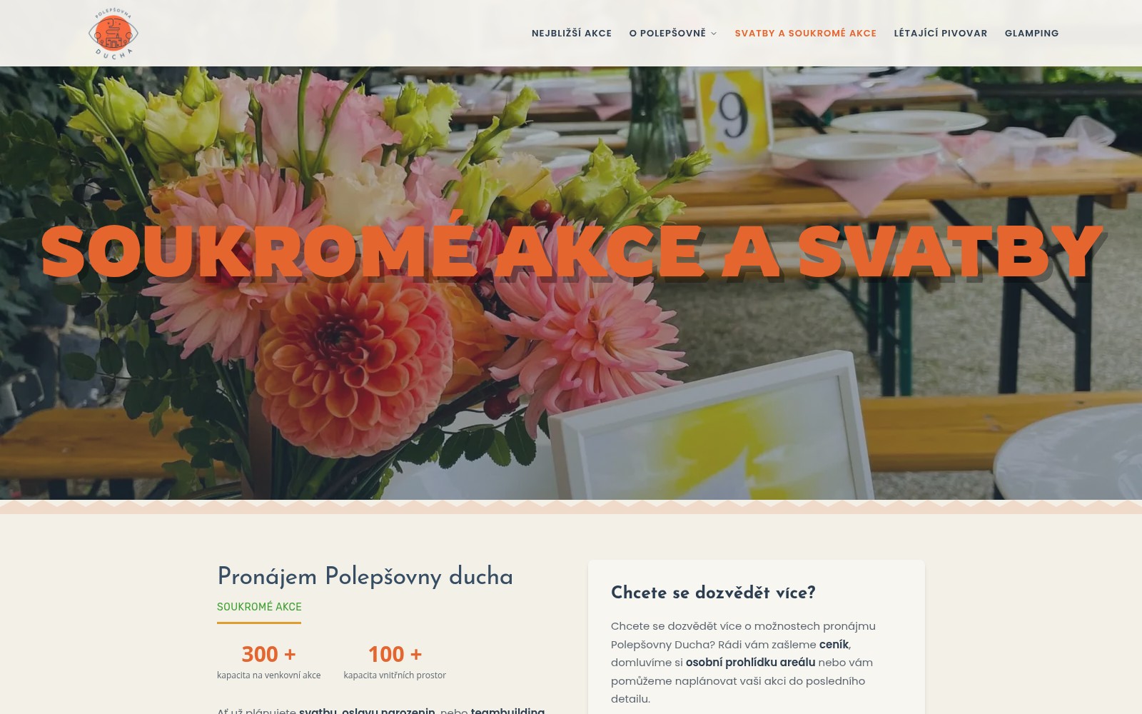 Polepšovna ducha – bar, glamping a akce – náhled 3