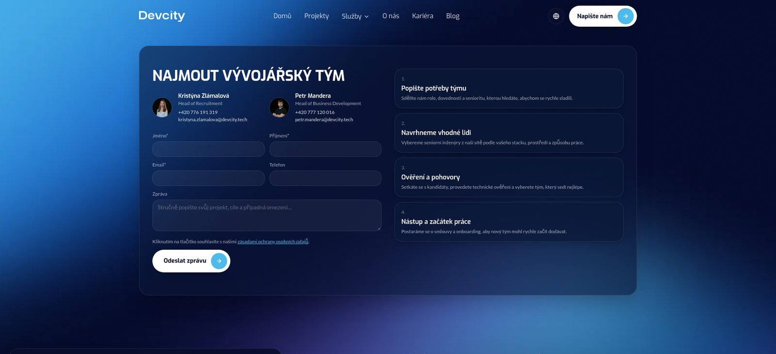 Devcity – partner pro digitální transformaci – náhled 3